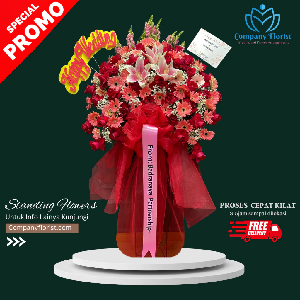 Hand Bouquet Mawar Merah Romantis Grogol