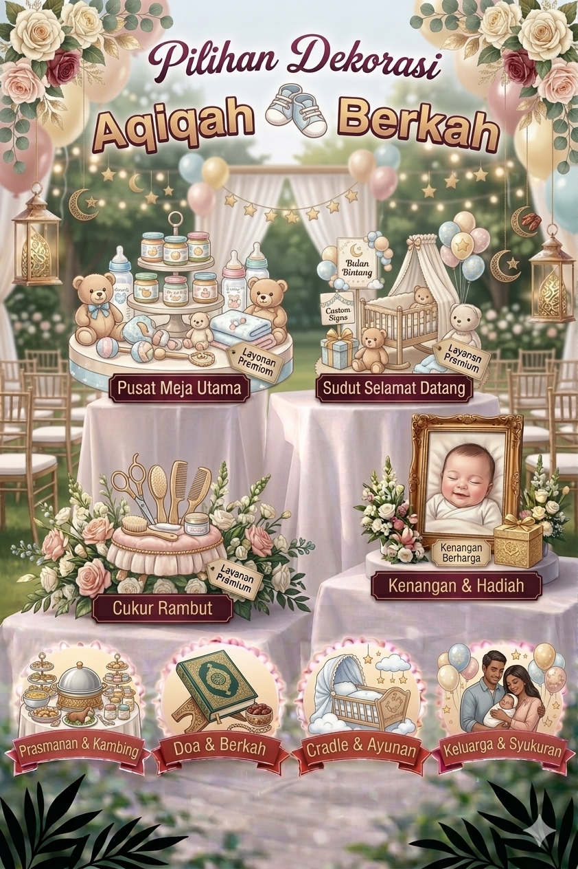 Dekorasi Aqiqah